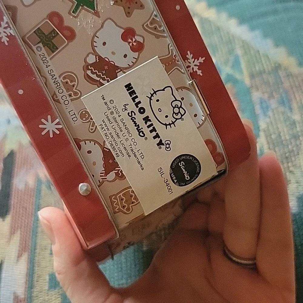 Hello Kitty cupcake storage container